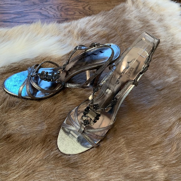 Touch of NINA jeweled sandals silver - Picture 3 of 11